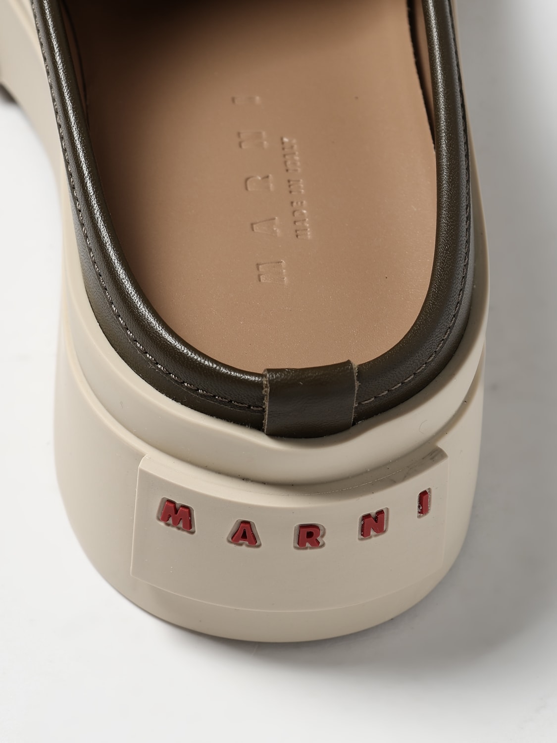 MARNI ZAPATOS: Zapatos hombre Marni, Verde Salvia - Img 4