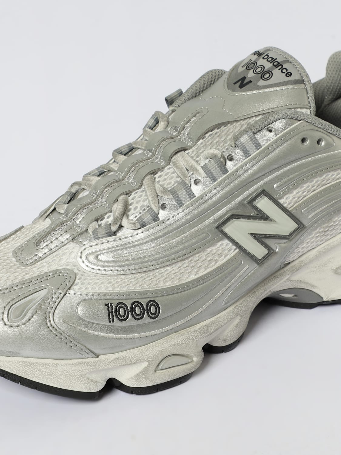 NEW BALANCE SNEAKERS: Sneakers herren New Balance, Silber - Img 4