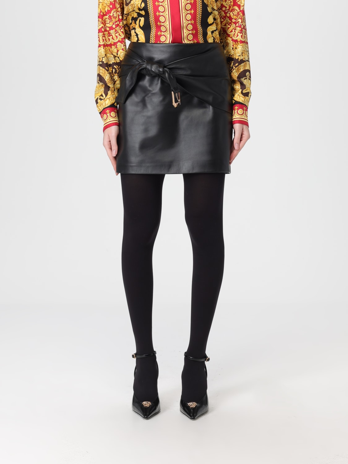 VERSACE SKIRT: Skirt woman Versace, Black - Img 1
