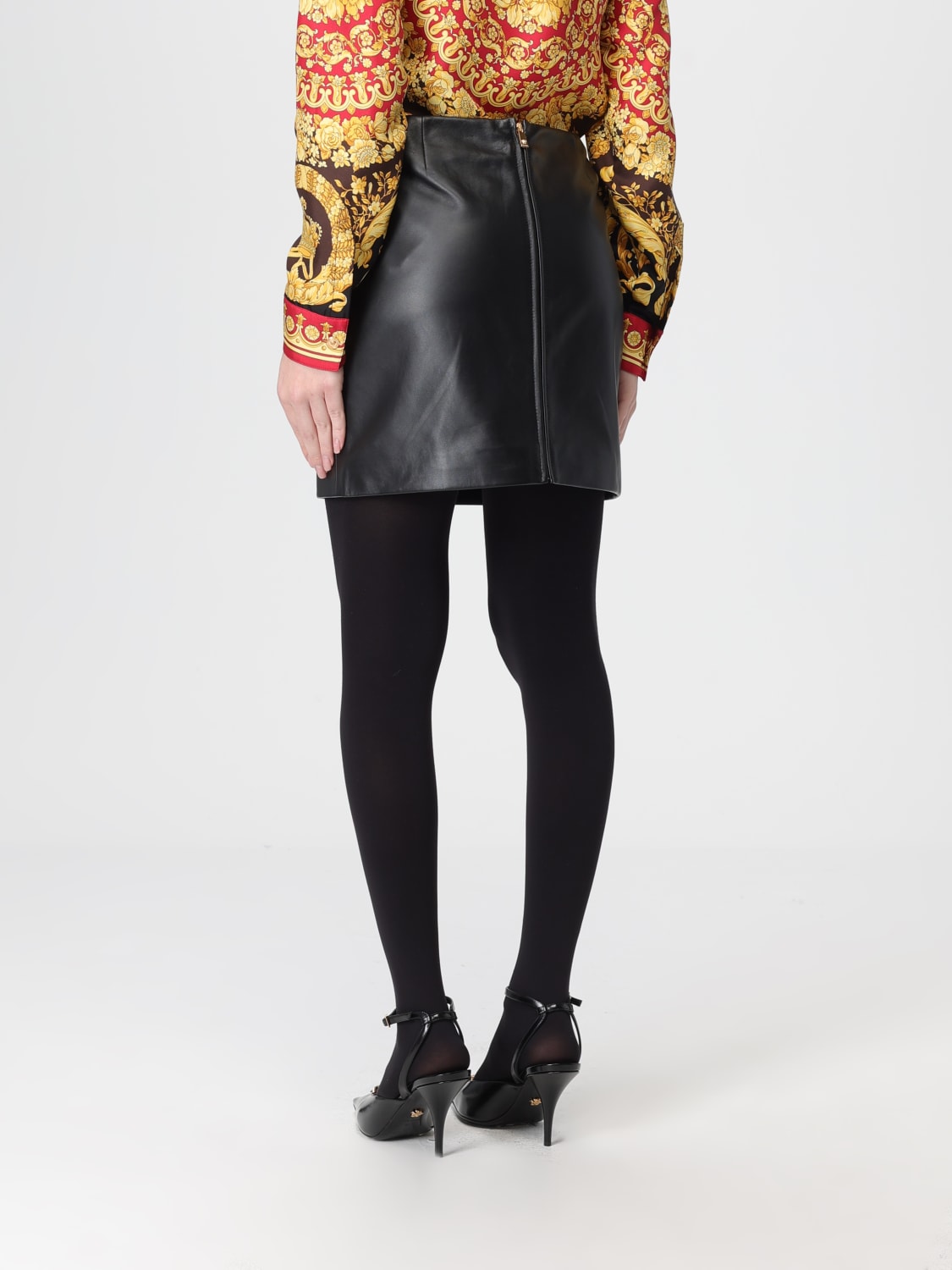 VERSACE SKIRT: Skirt woman Versace, Black - Img 3