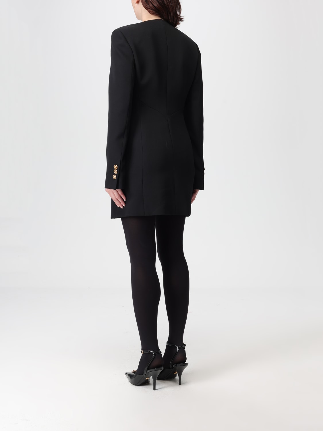VERSACE DRESS: Dress woman Versace, Black - Img 3