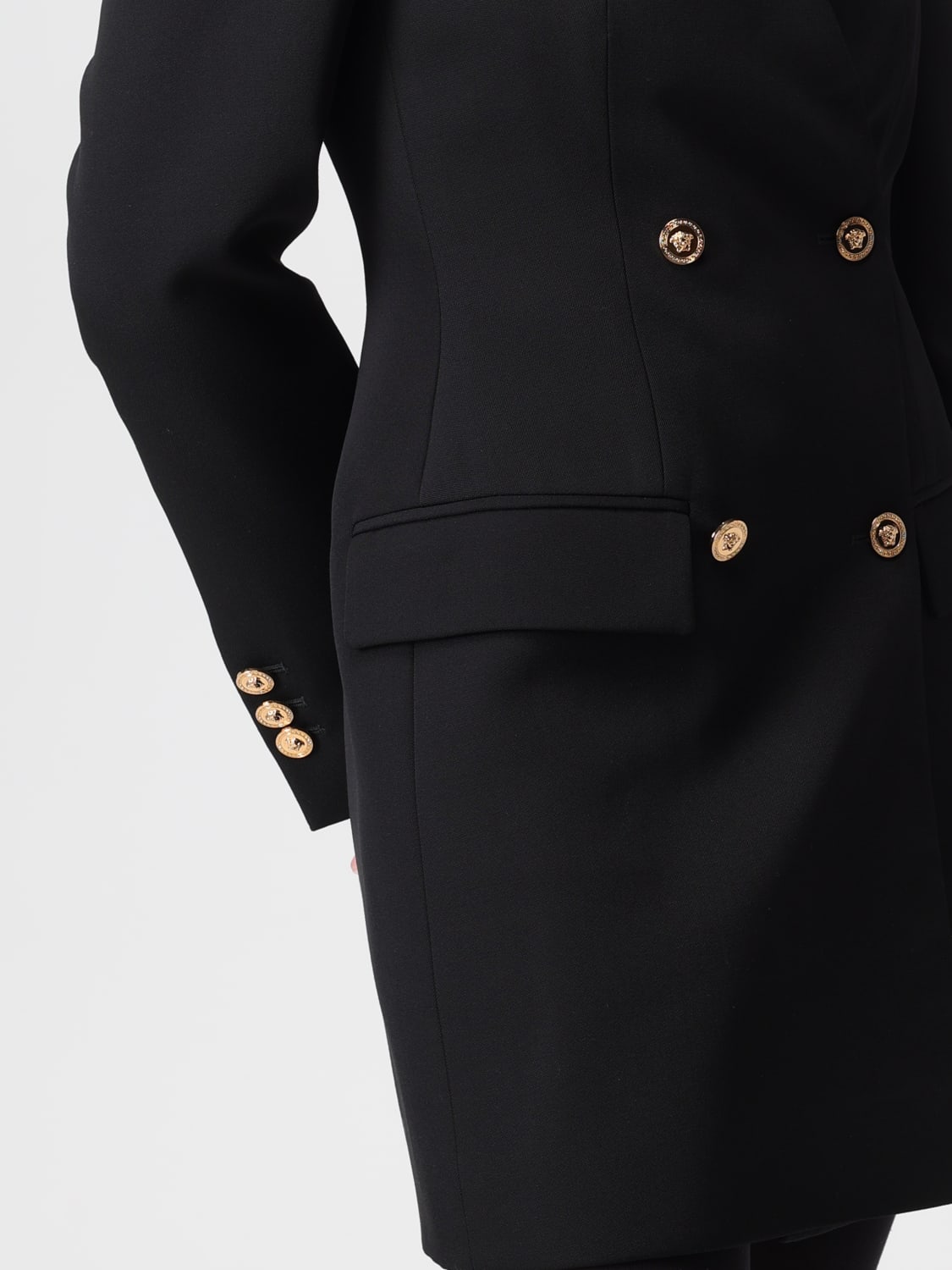 VERSACE DRESS: Dress woman Versace, Black - Img 5