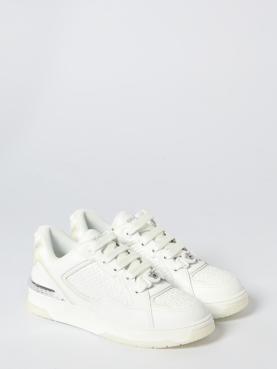 VERSACE SNEAKERS: Sneakers men Versace, White - Img 2
