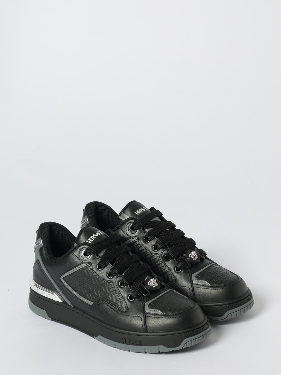 VERSACE SNEAKERS: Sneakers men Versace, Black - Img 2