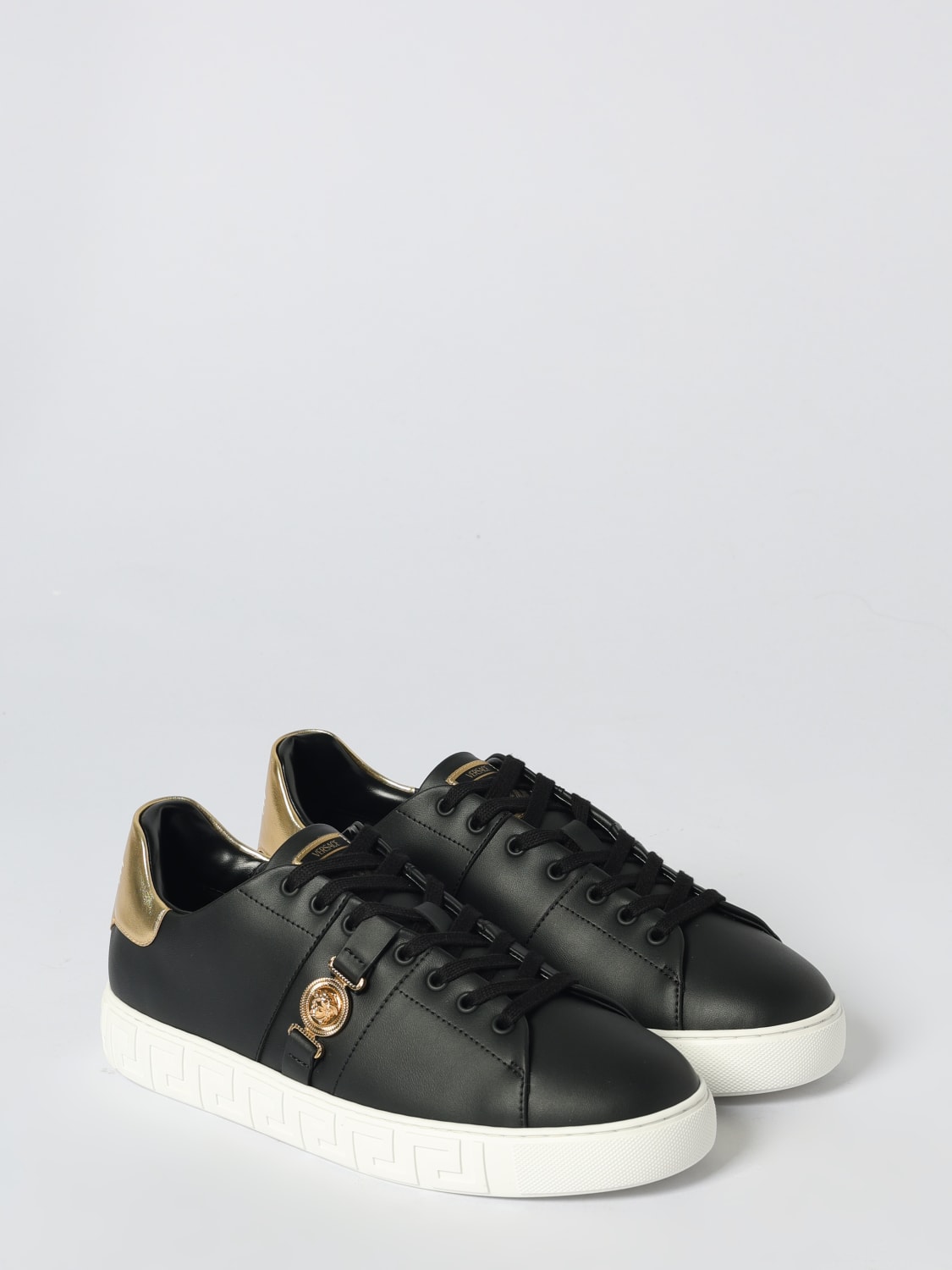 VERSACE SNEAKERS: Sneakers men Versace, Black - Img 2