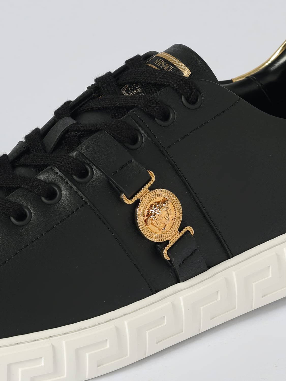 VERSACE SNEAKERS: Sneakers men Versace, Black - Img 4