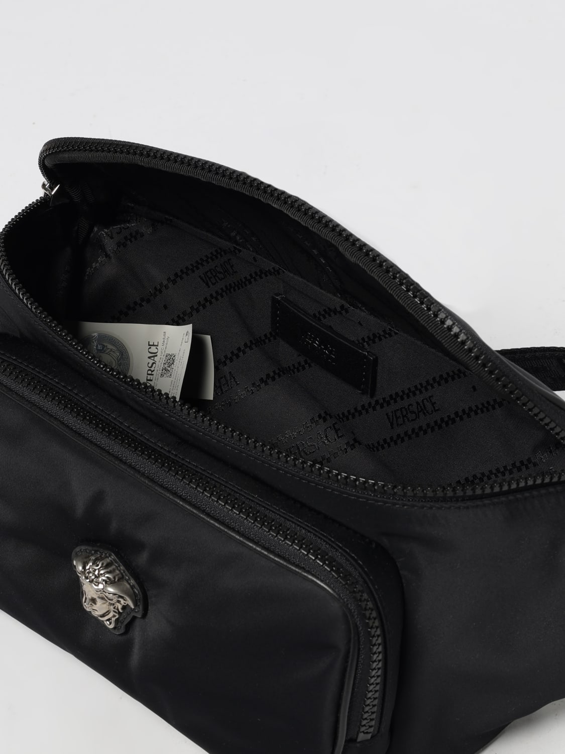 VERSACE BELT BAG: Bags men Versace, Black - Img 5