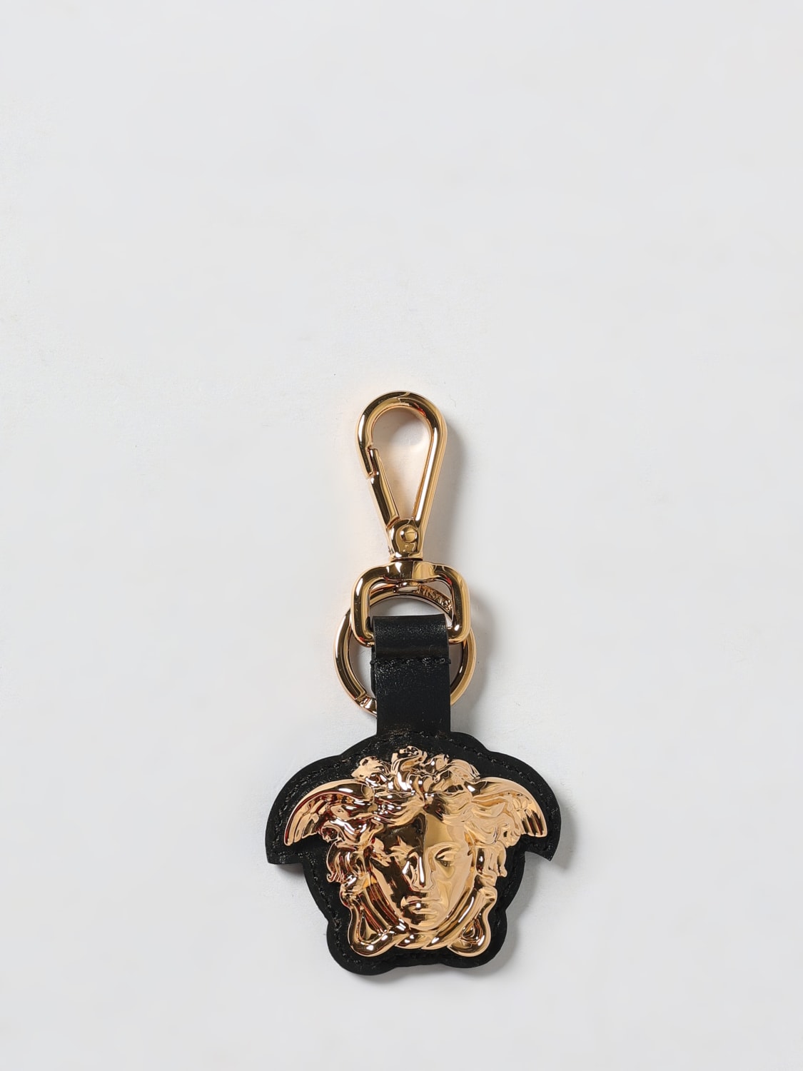 VERSACE KEYRING: Keyring men Versace, Black - Img 1