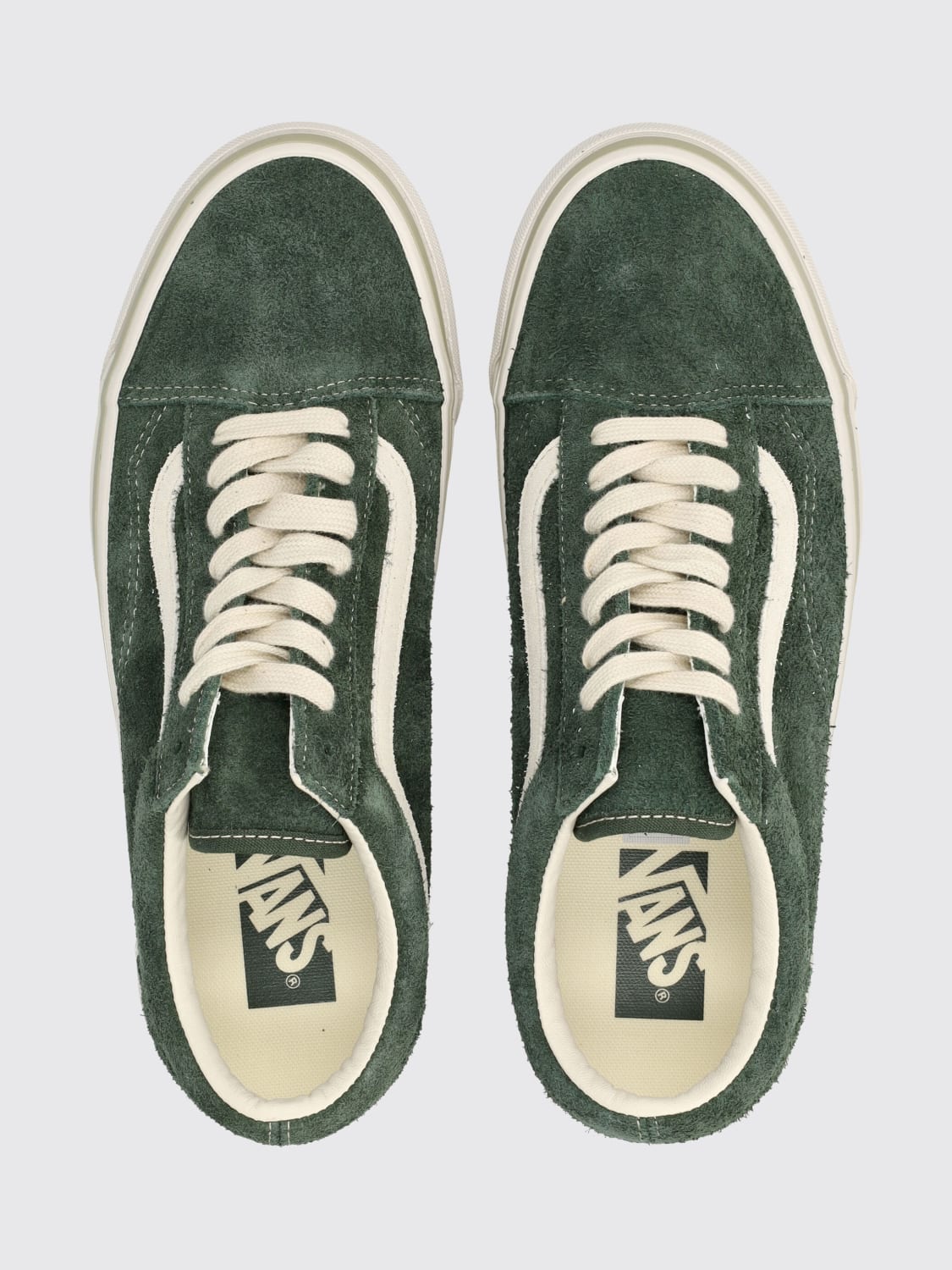 VANS СПОРТИВНАЯ ОБУВЬ: Спортивная обувь Мужское Vans, Зеленый - Img 4