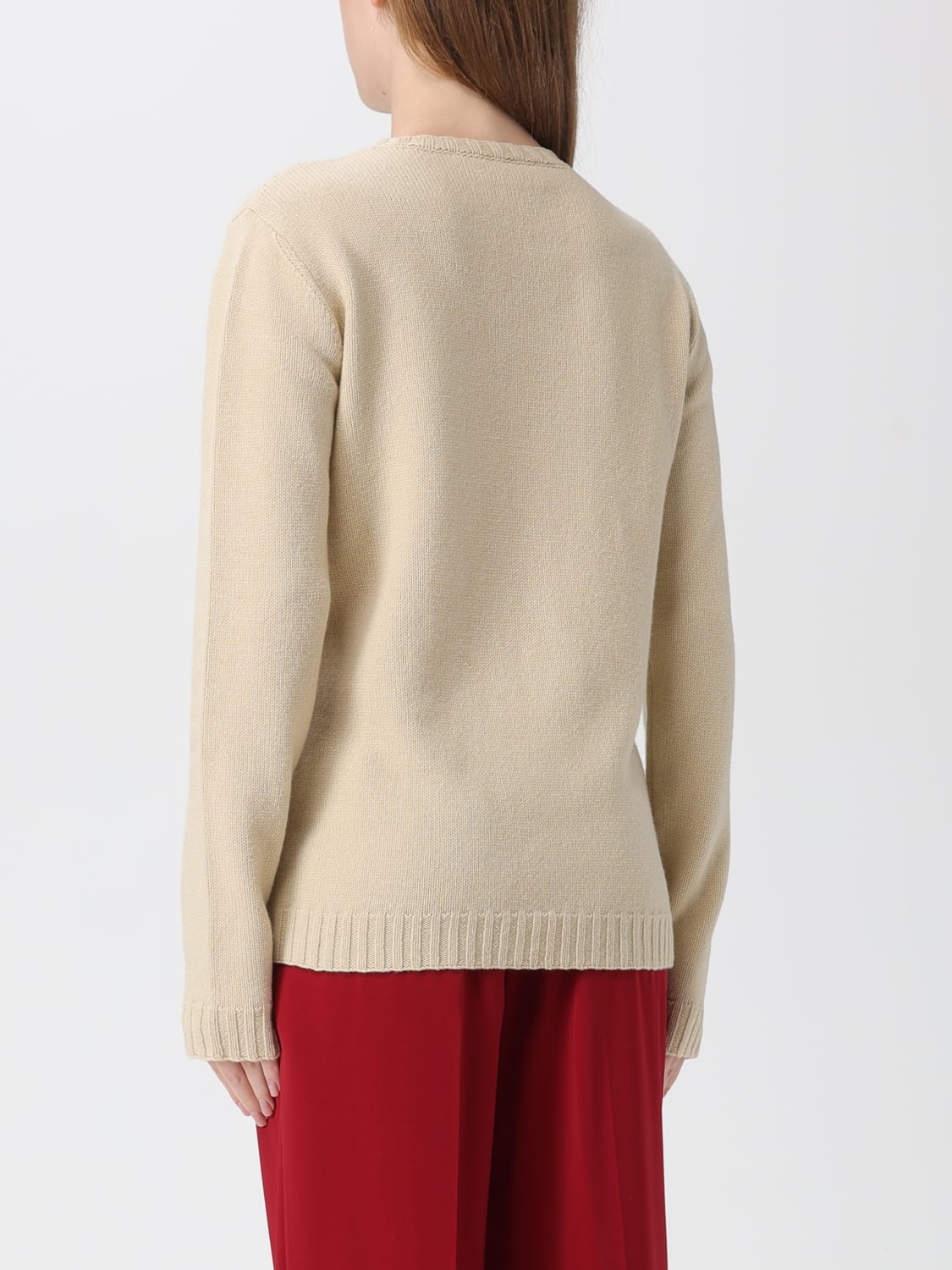 VALENTINO PULLOVER: Pullover damen Valentino, Yellow Cream - Img 3