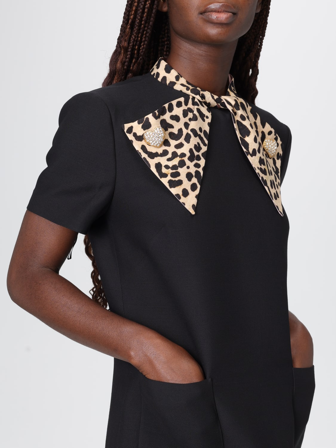 VALENTINO DRESS: Dress woman Valentino, Black - Img 4