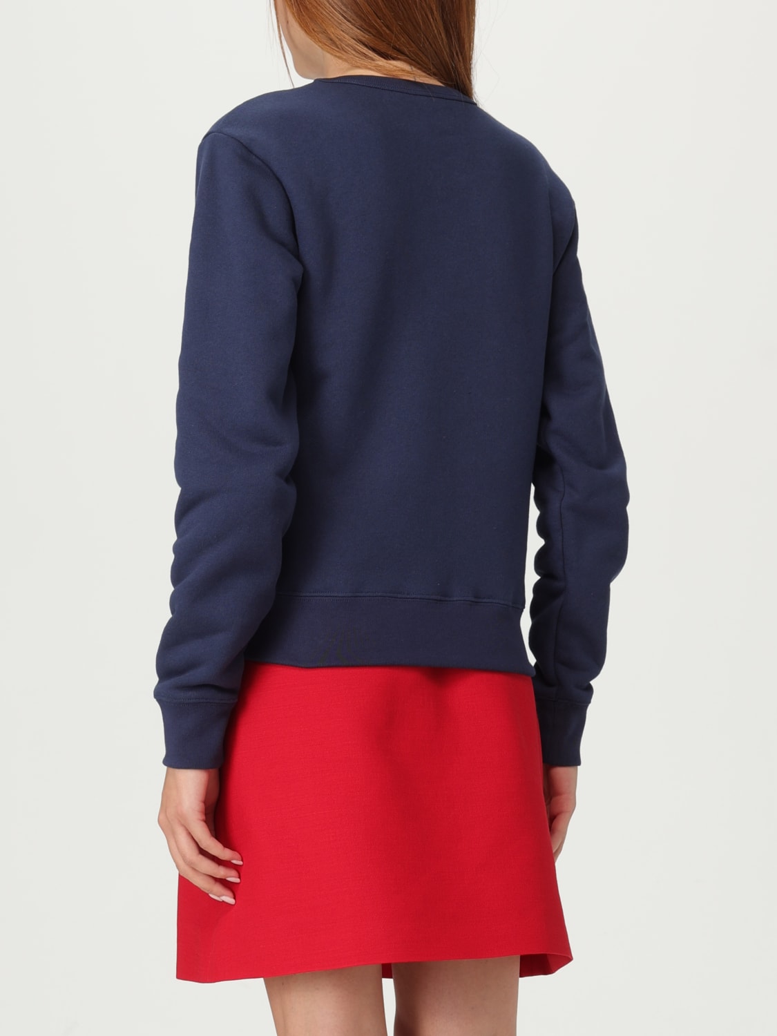 VALENTINO SWEATSHIRT: Sweatshirt woman Valentino, Blue - Img 3