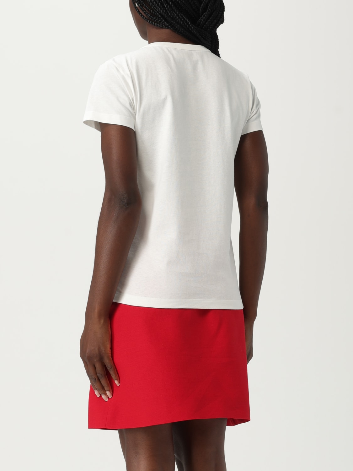 VALENTINO T-SHIRT: T-shirt woman Valentino, Yellow Cream - Img 3