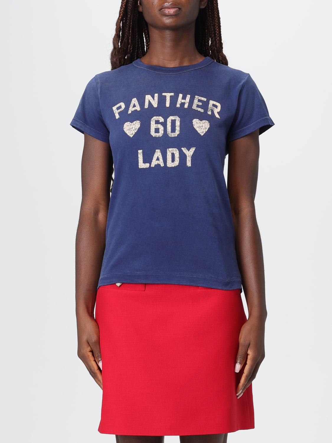 VALENTINO T-SHIRT: T-shirt woman Valentino, Blue - Img 1