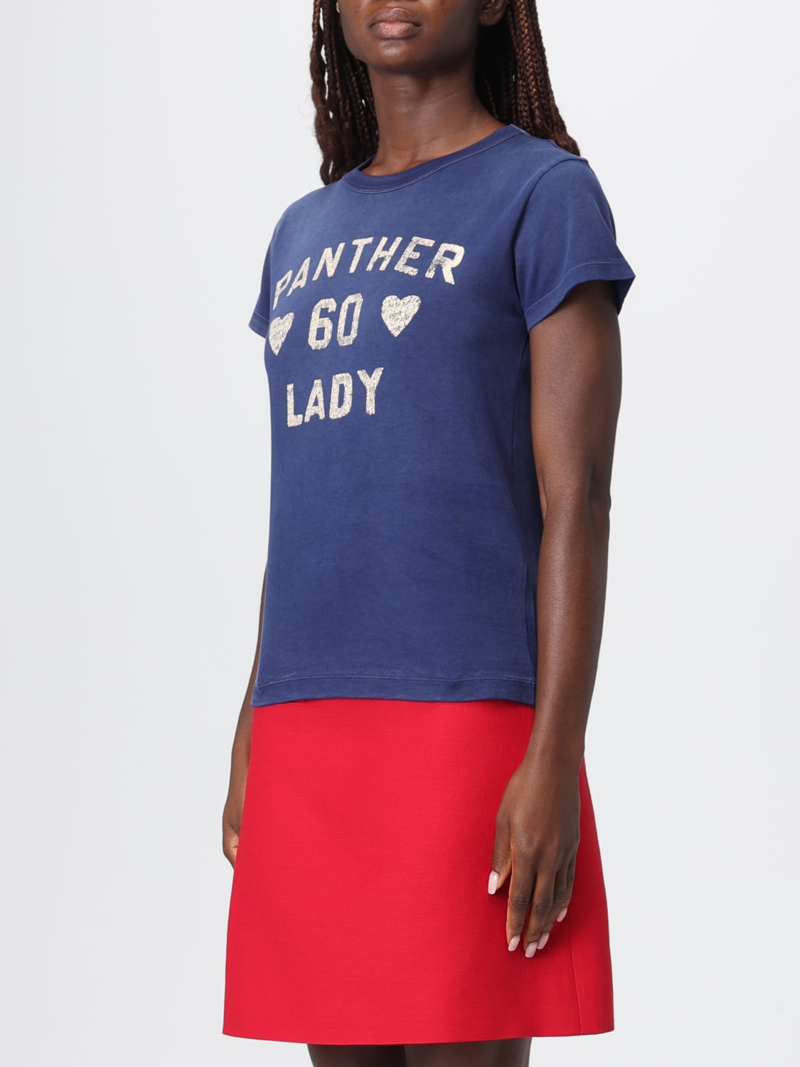 VALENTINO T-SHIRT: T-shirt woman Valentino, Blue - Img 4