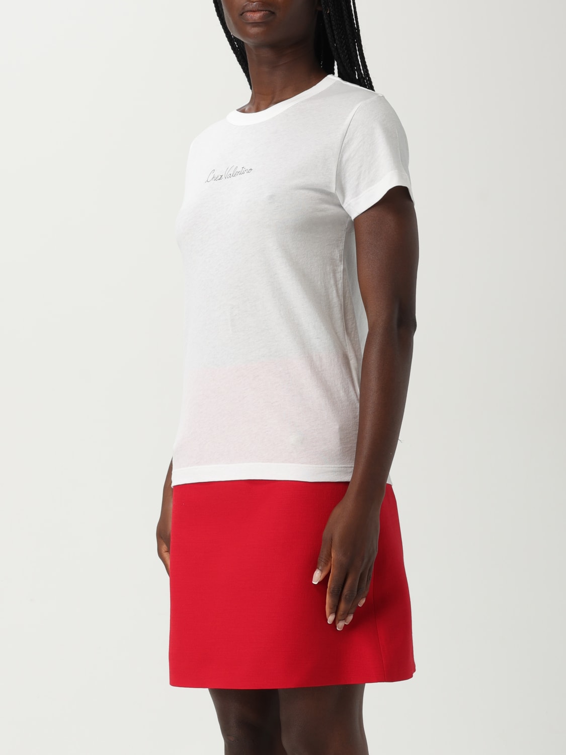 VALENTINO T-SHIRT: T-shirt woman Valentino, White - Img 4