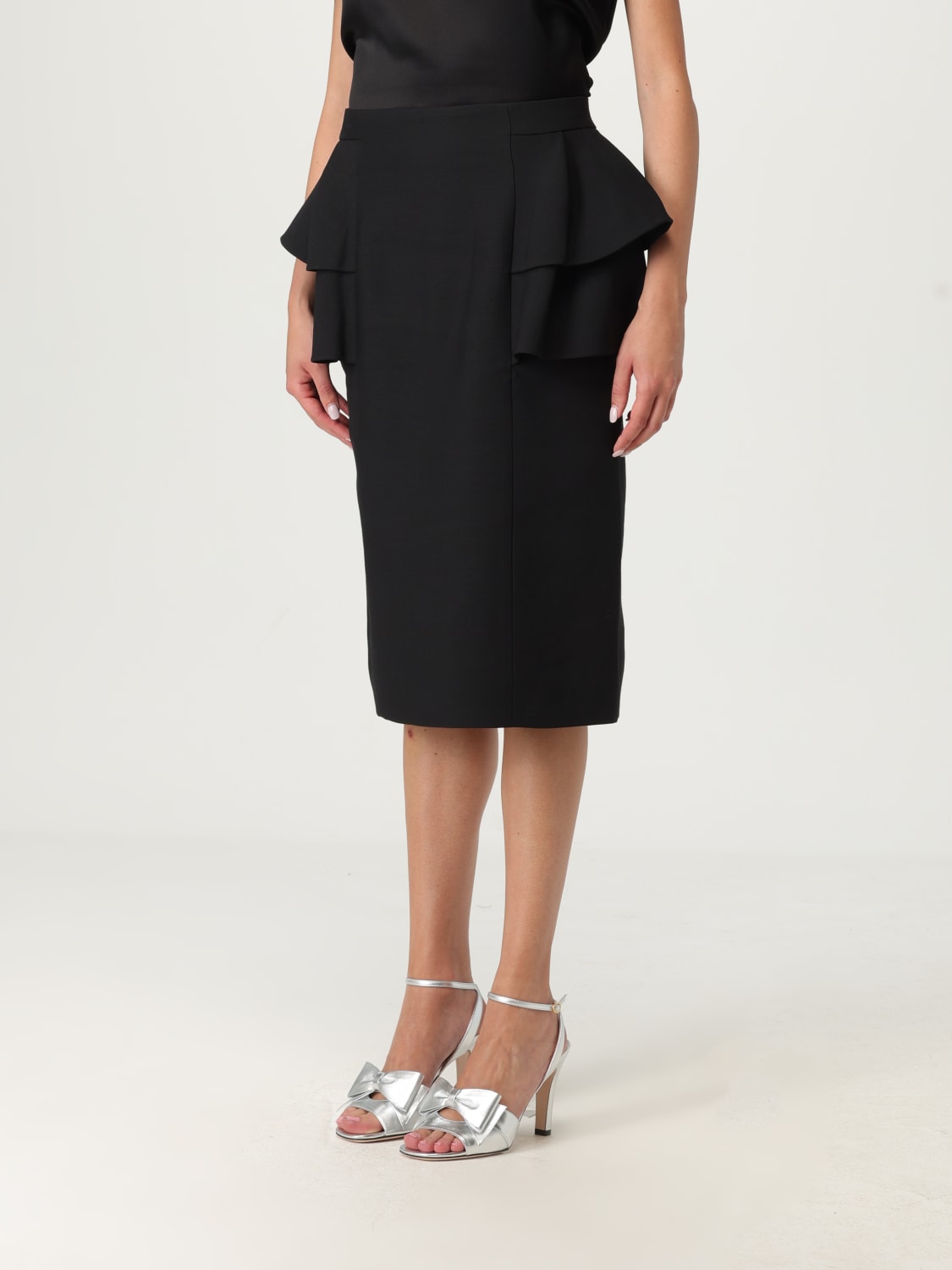 VALENTINO SKIRT: Skirt woman Valentino, Black - Img 3