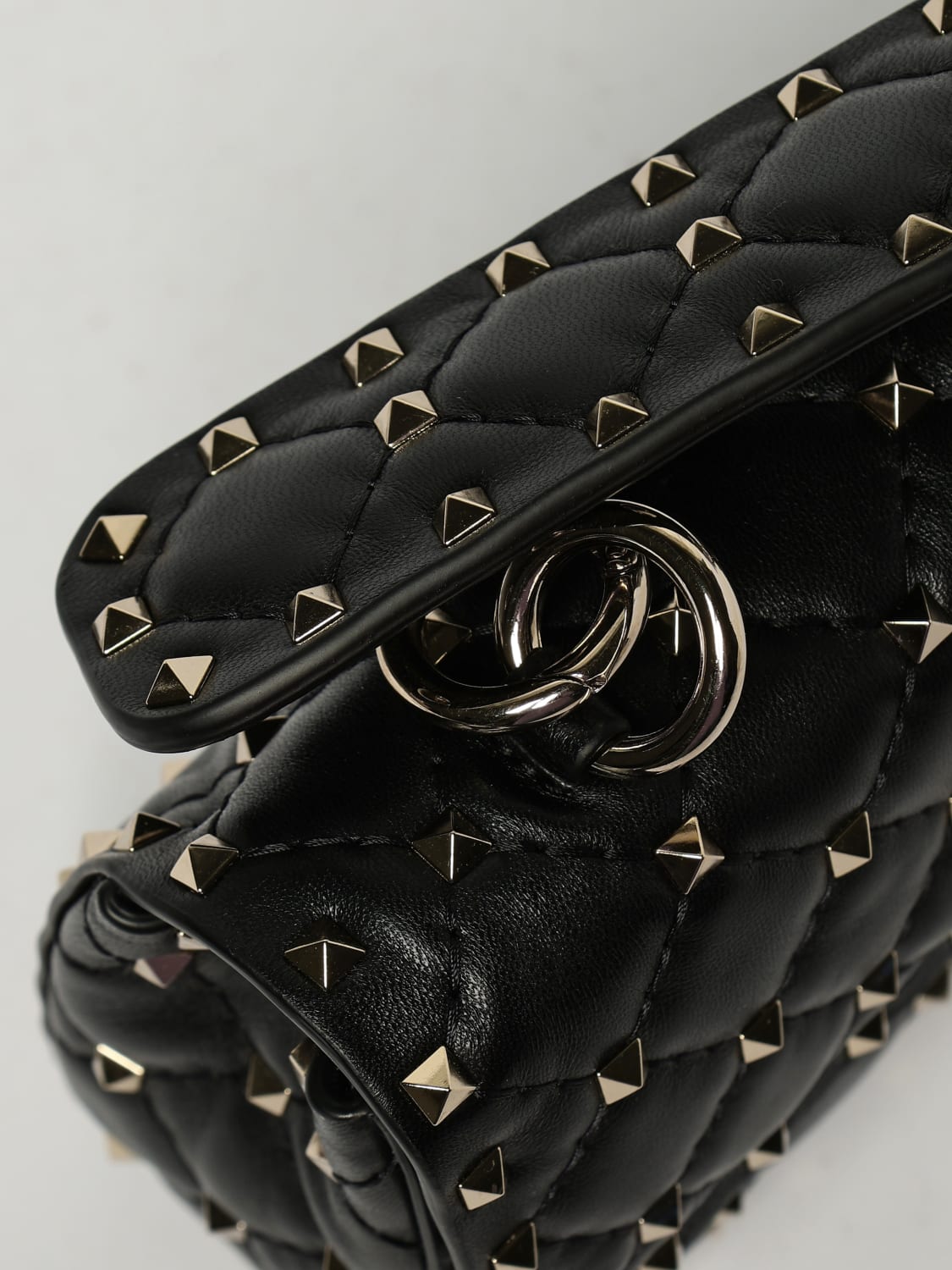 VALENTINO GARAVANI MINITASCHE: Schultertasche damen Valentino Garavani, Schwarz - Img 4