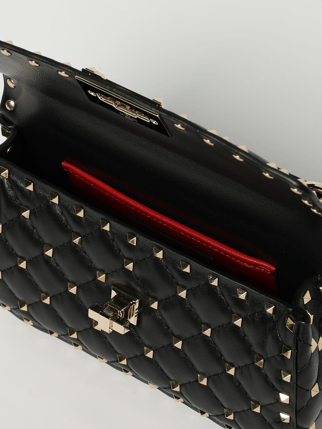 VALENTINO GARAVANI MINITASCHE: Schultertasche damen Valentino Garavani, Schwarz - Img 5