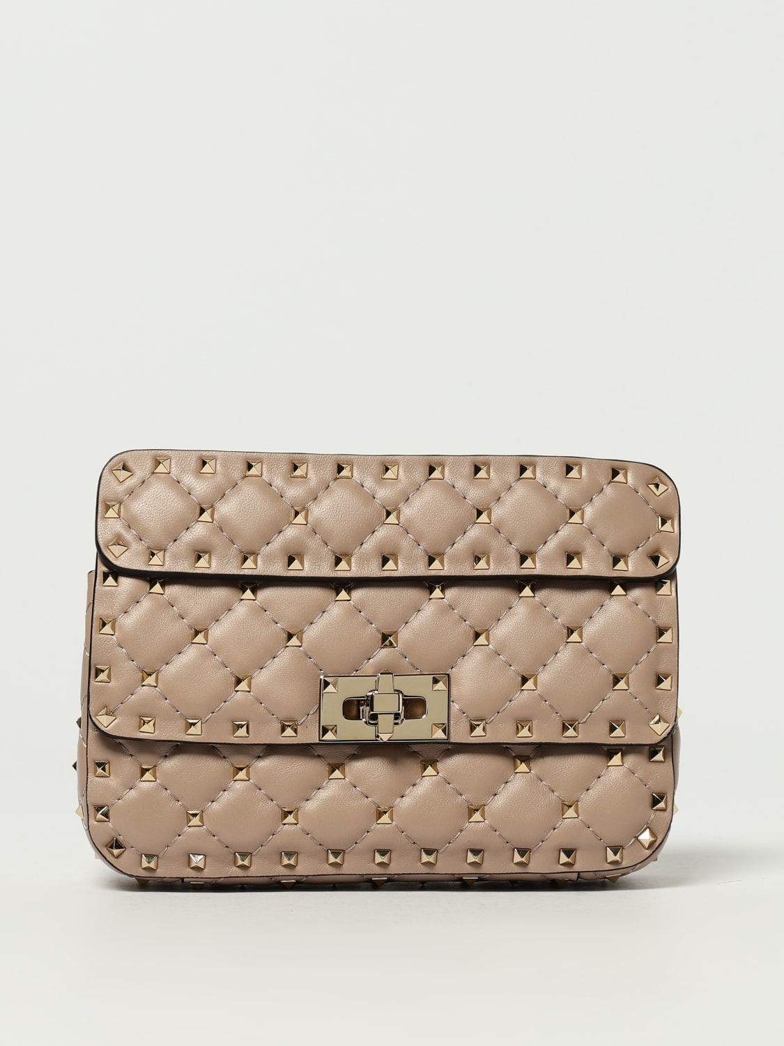 VALENTINO GARAVANI MINI BAG: Shoulder bag woman Valentino Garavani, Blush Pink - Img 1