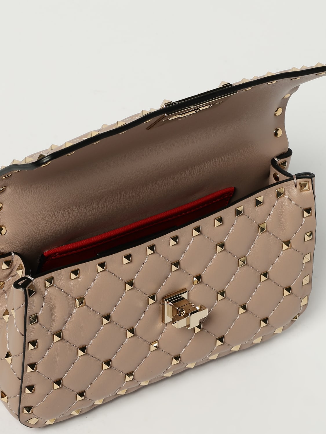 VALENTINO GARAVANI MINI BAG: Shoulder bag woman Valentino Garavani, Blush Pink - Img 5