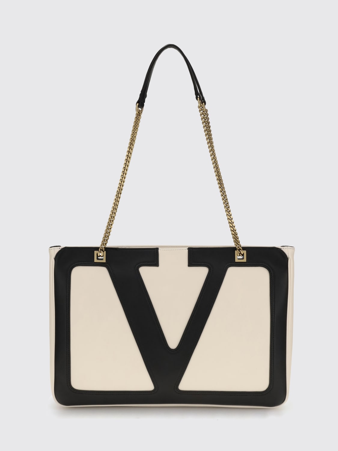 VALENTINO GARAVANI TOTE BAG: Shoulder bag woman Valentino Garavani, White - Img 1