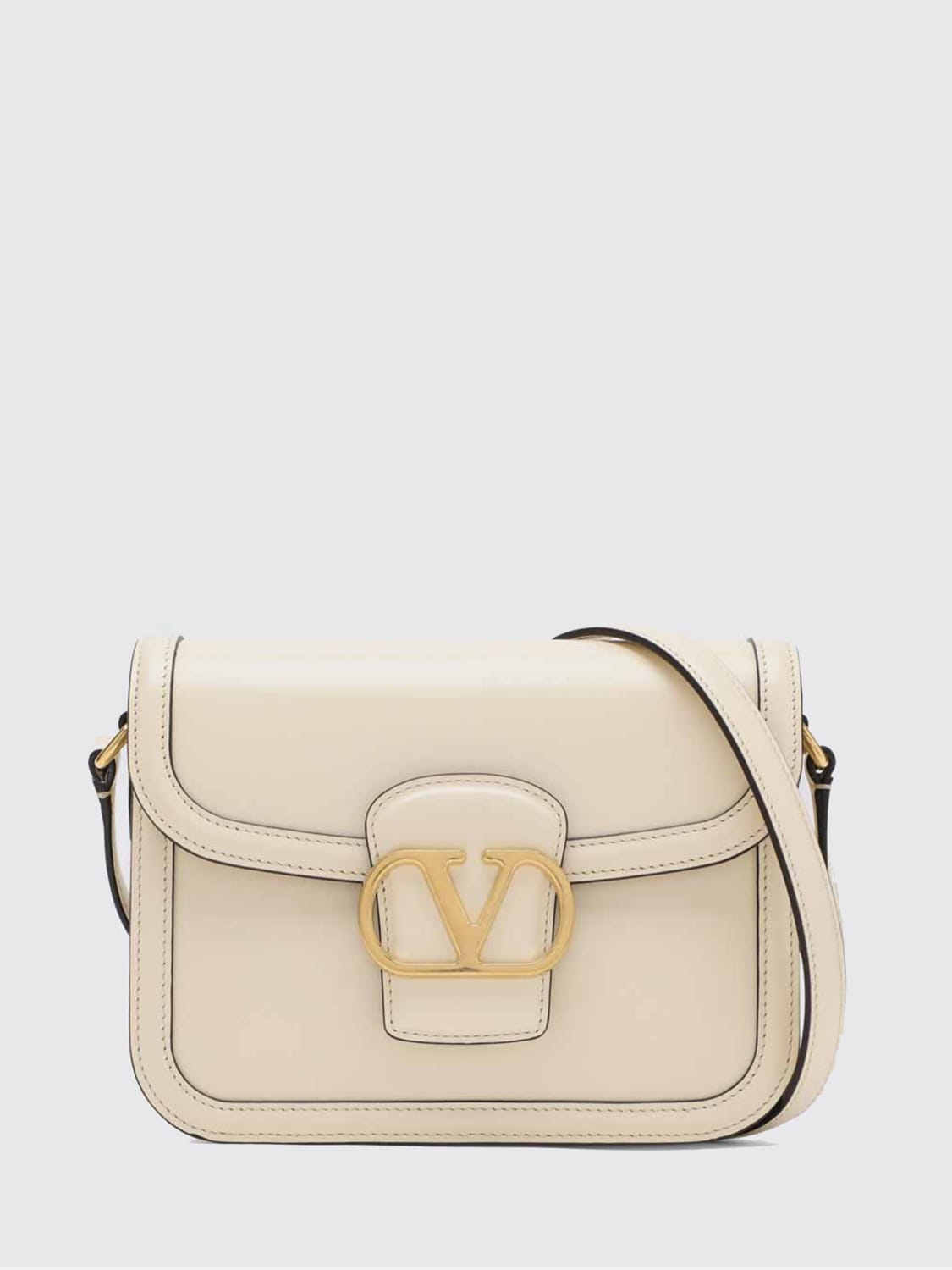 VALENTINO GARAVANI CROSSBODY BAG: Shoulder bag woman Valentino Garavani, Butter - Img 1