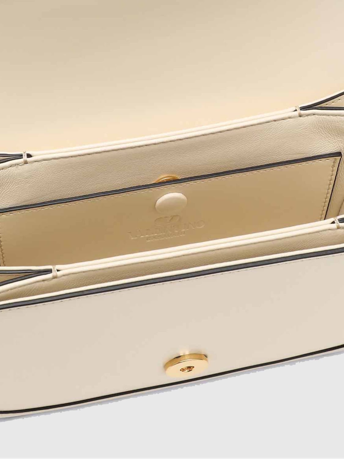 VALENTINO GARAVANI CROSSBODY BAG: Shoulder bag woman Valentino Garavani, Butter - Img 4