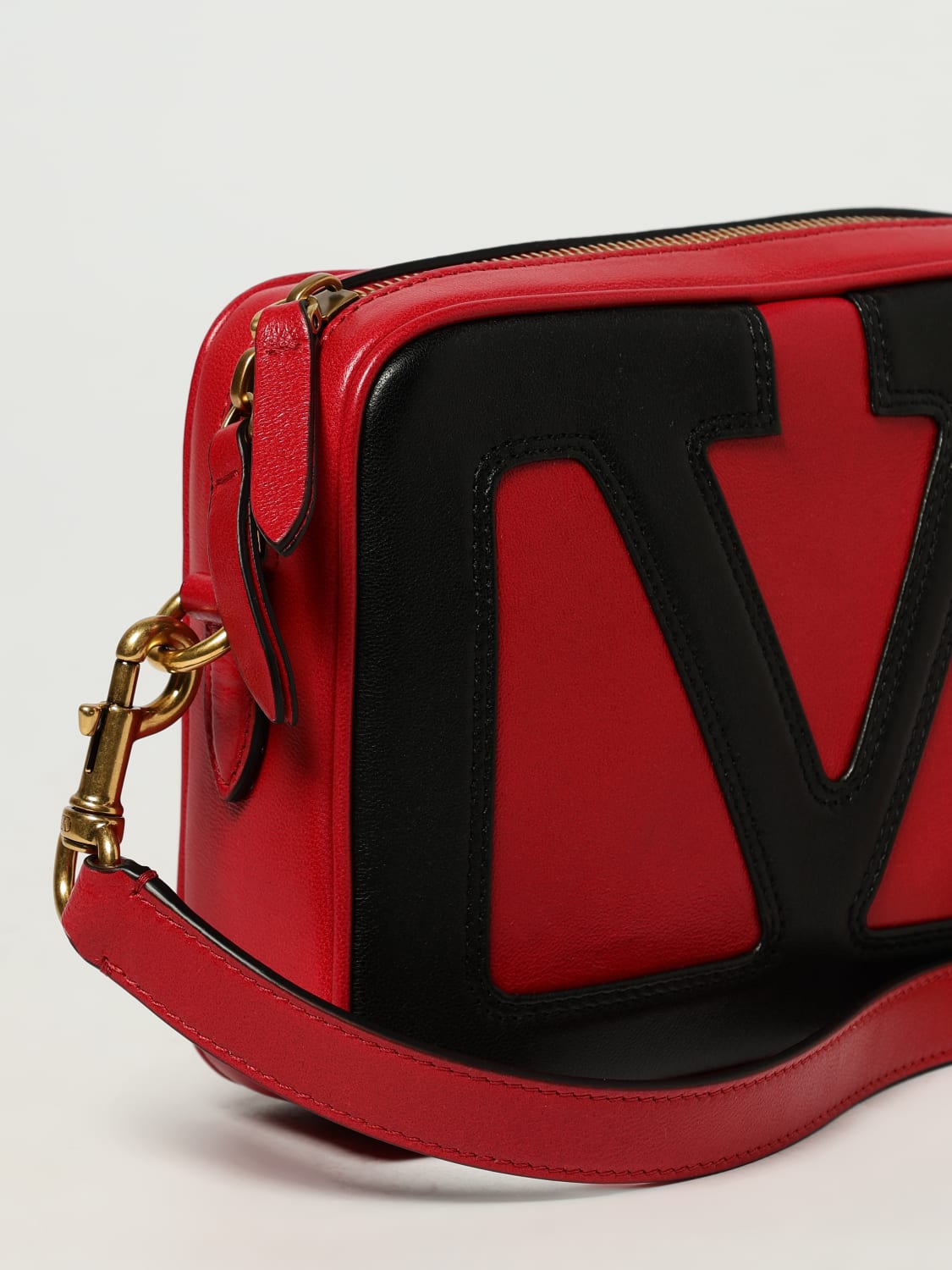 VALENTINO GARAVANI MINITASCHE: Schultertasche damen Valentino Garavani, Rot - Img 4