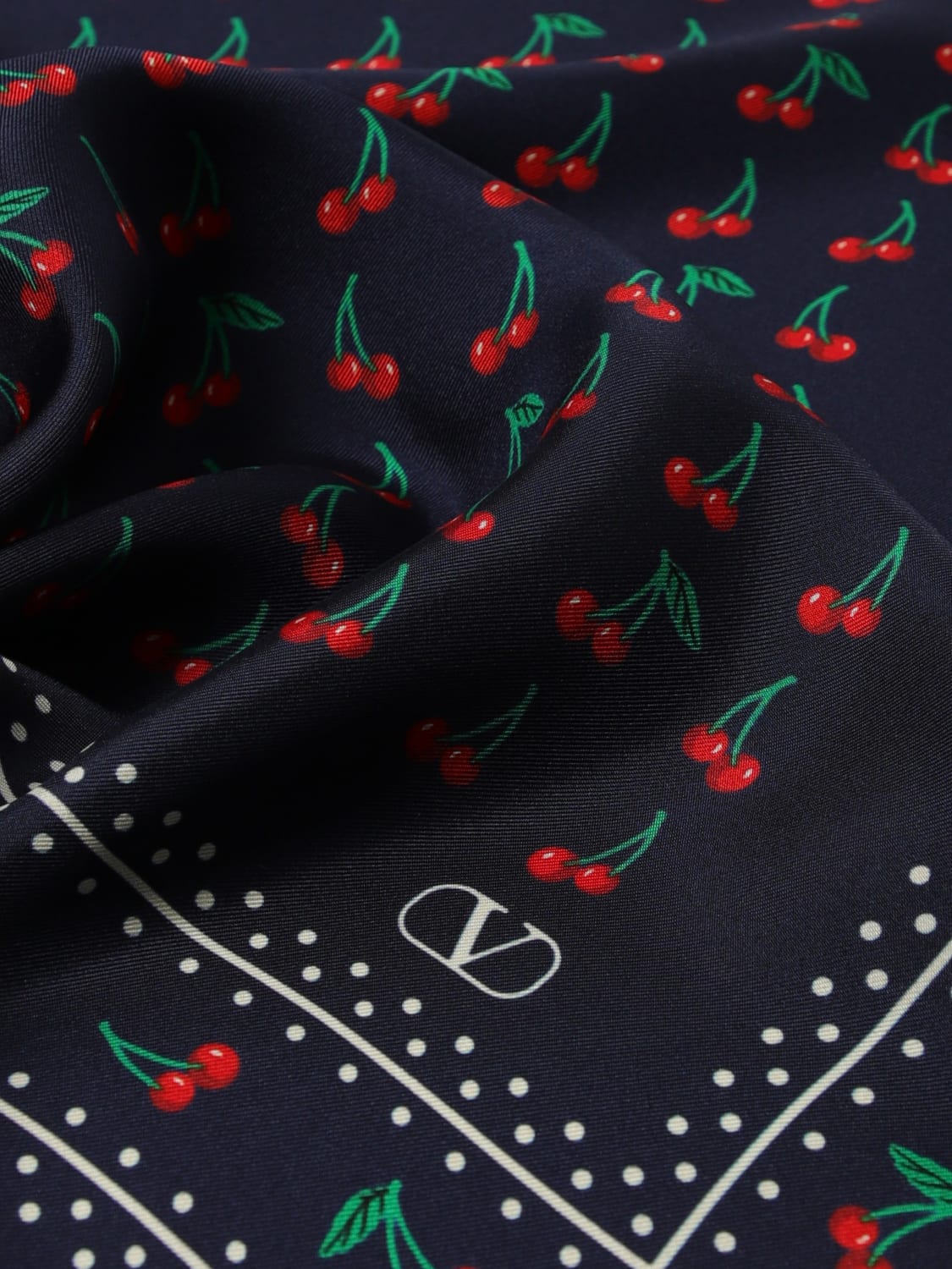 VALENTINO GARAVANI FULAR: Fular mujer Valentino Garavani, Negro - Img 3