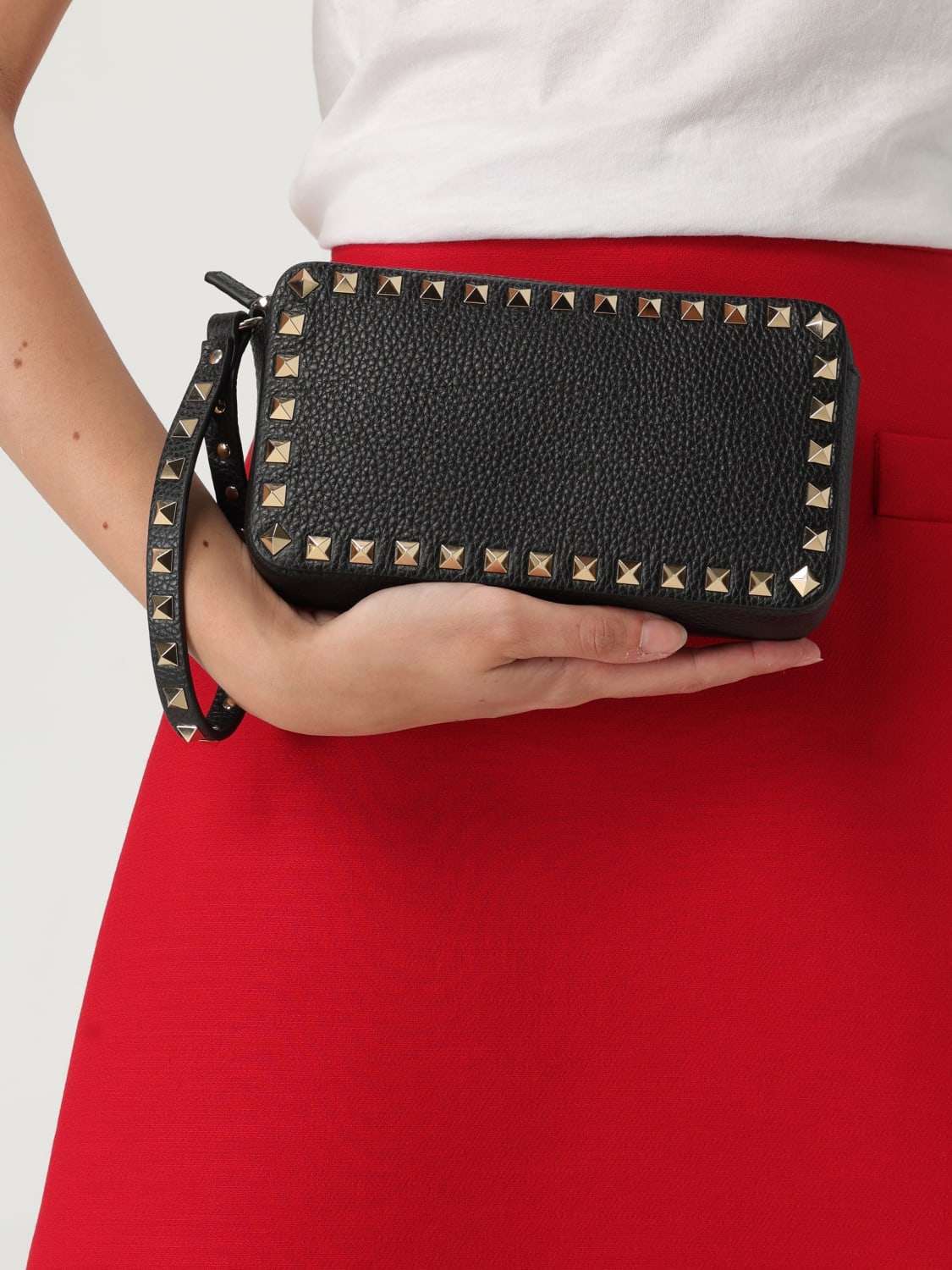 VALENTINO GARAVANI MINI BAG: Shoulder bag woman Valentino Garavani, Black - Img 2