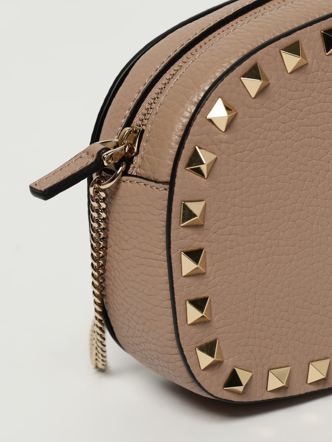 VALENTINO GARAVANI MINI BAG: Shoulder bag woman Valentino Garavani, Blush Pink - Img 4