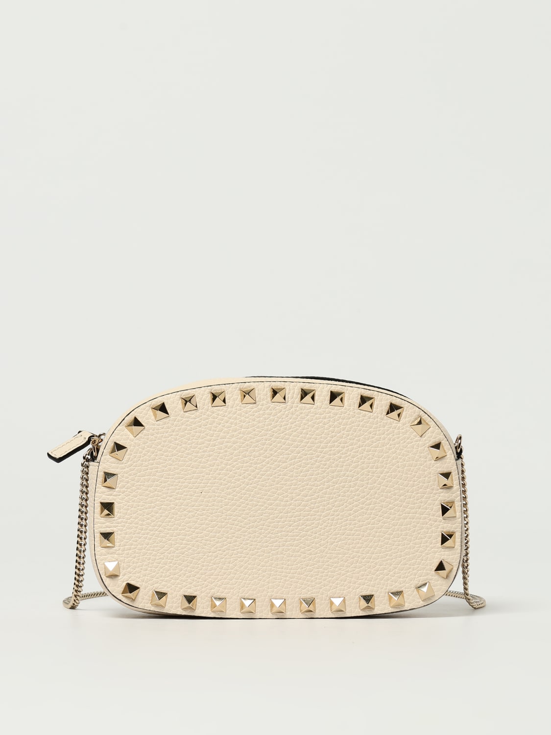 VALENTINO GARAVANI MINI BAG: Shoulder bag woman Valentino Garavani, Yellow Cream - Img 1