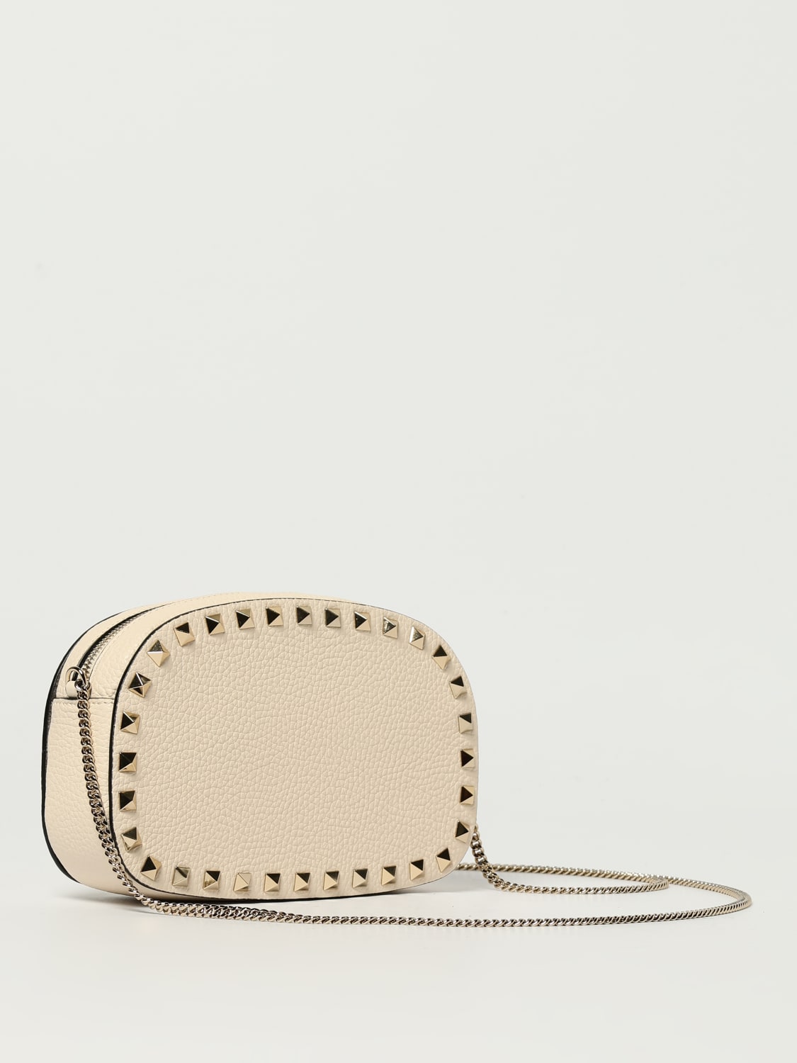 VALENTINO GARAVANI MINI BAG: Shoulder bag woman Valentino Garavani, Yellow Cream - Img 3