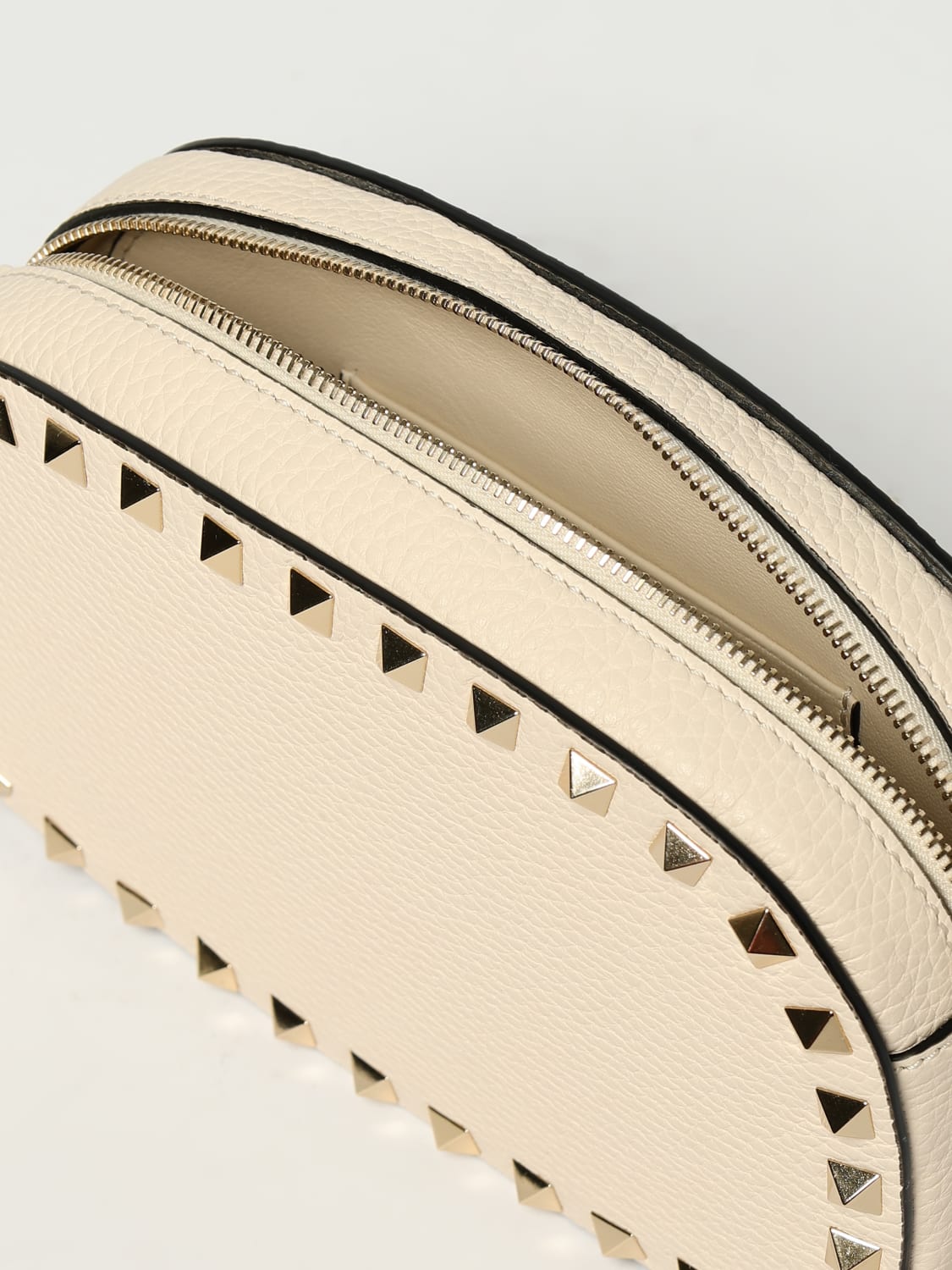 VALENTINO GARAVANI MINI BAG: Shoulder bag woman Valentino Garavani, Yellow Cream - Img 5