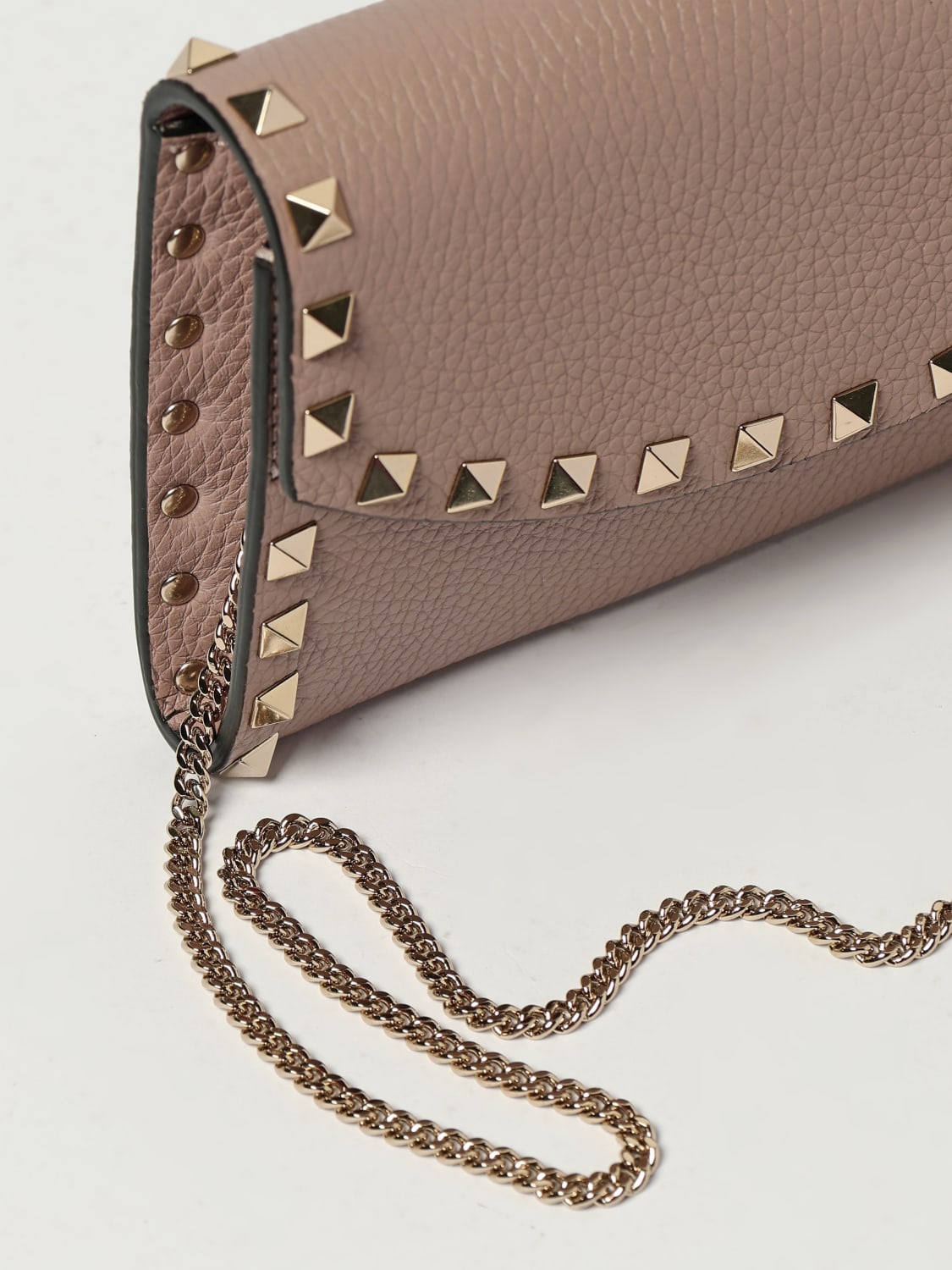 VALENTINO GARAVANI MINI BAG: Shoulder bag woman Valentino Garavani, Blush Pink - Img 4