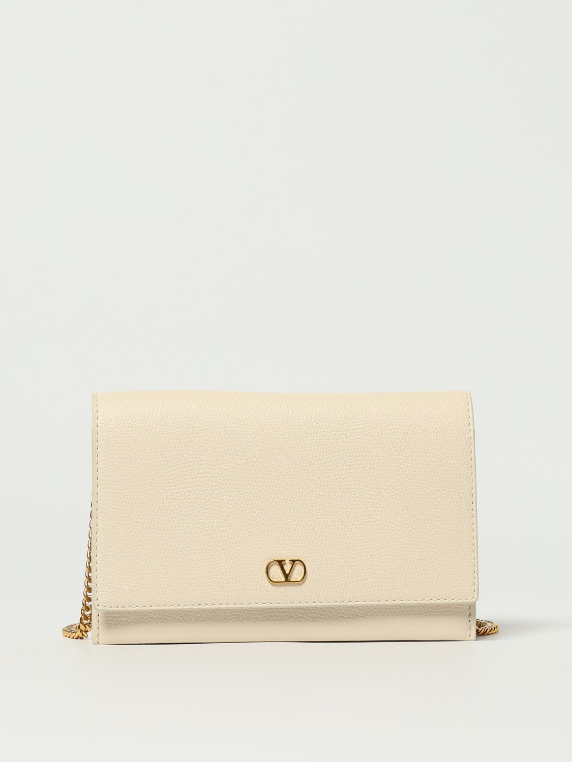 VALENTINO GARAVANI MINI BAG: Shoulder bag woman Valentino Garavani, Yellow Cream - Img 1