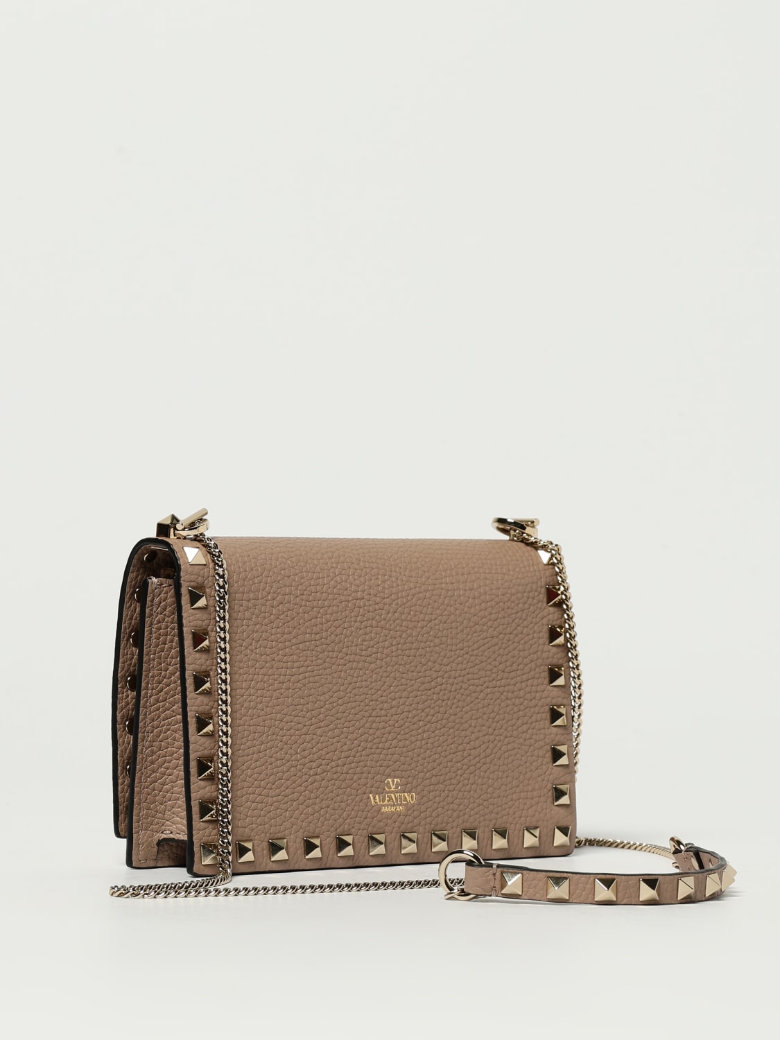 VALENTINO GARAVANI MINI BAG: Shoulder bag woman Valentino Garavani, Blush Pink - Img 3