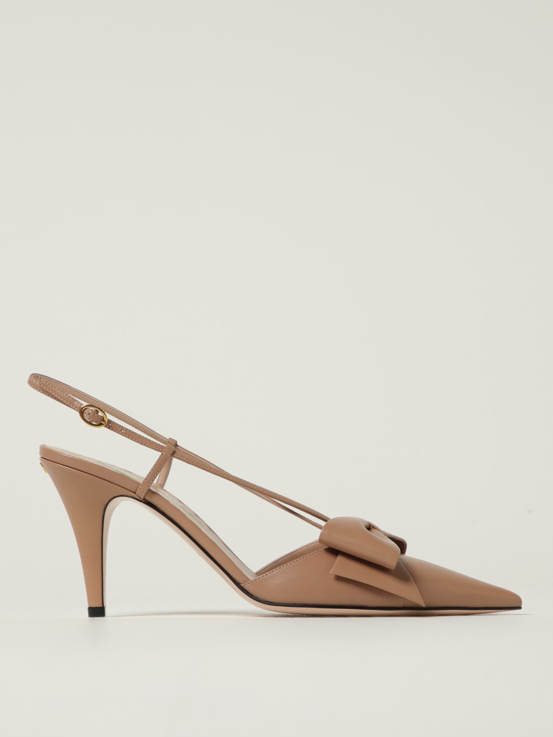 シューズ・サンダルその他 VALENTINO Woman Heeled sandals Blush Pink 6W0S0MH7DSH GF9 Valentino Garavani: Multicolor Ladycrush Satin Heeled