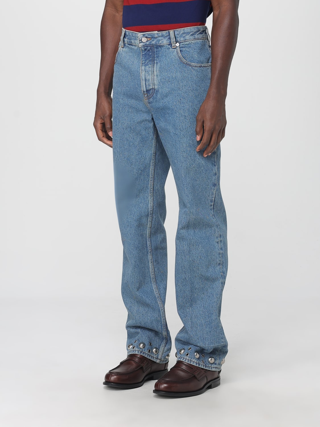 VALENTINO JEANS: Jeans men Valentino, Denim - Img 4