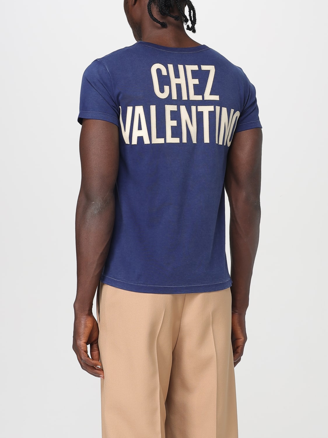 VALENTINO T-SHIRT: T-shirt men Valentino, Blue - Img 3
