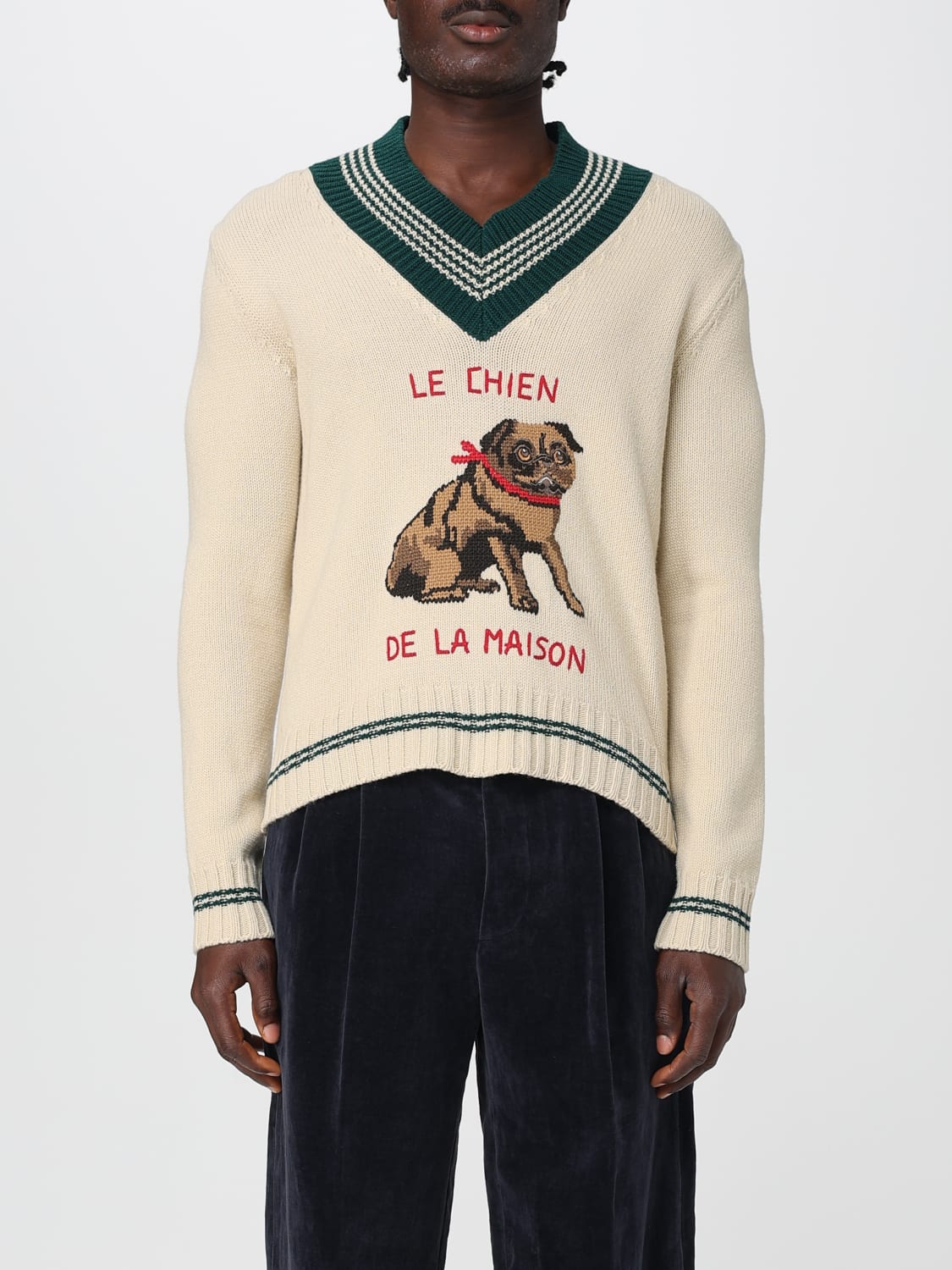 VALENTINO SWEATER: Sweater men Valentino, Butter - Img 1