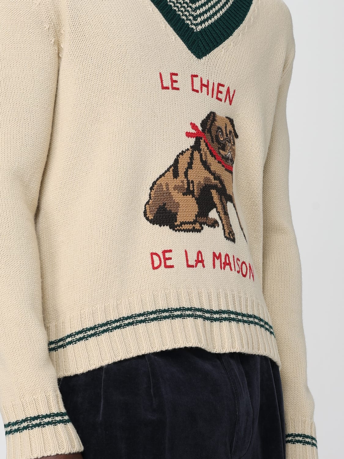 VALENTINO SWEATER: Sweater men Valentino, Butter - Img 5