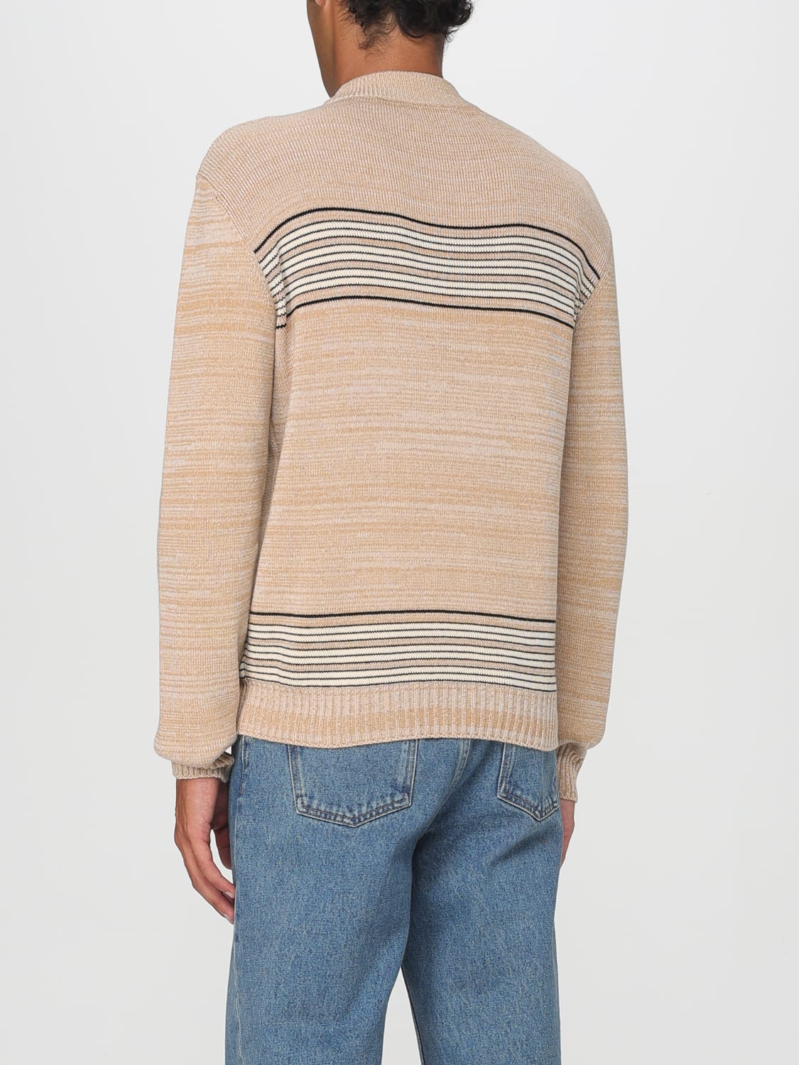 VALENTINO SWEATER: Sweater men Valentino, Beige - Img 3