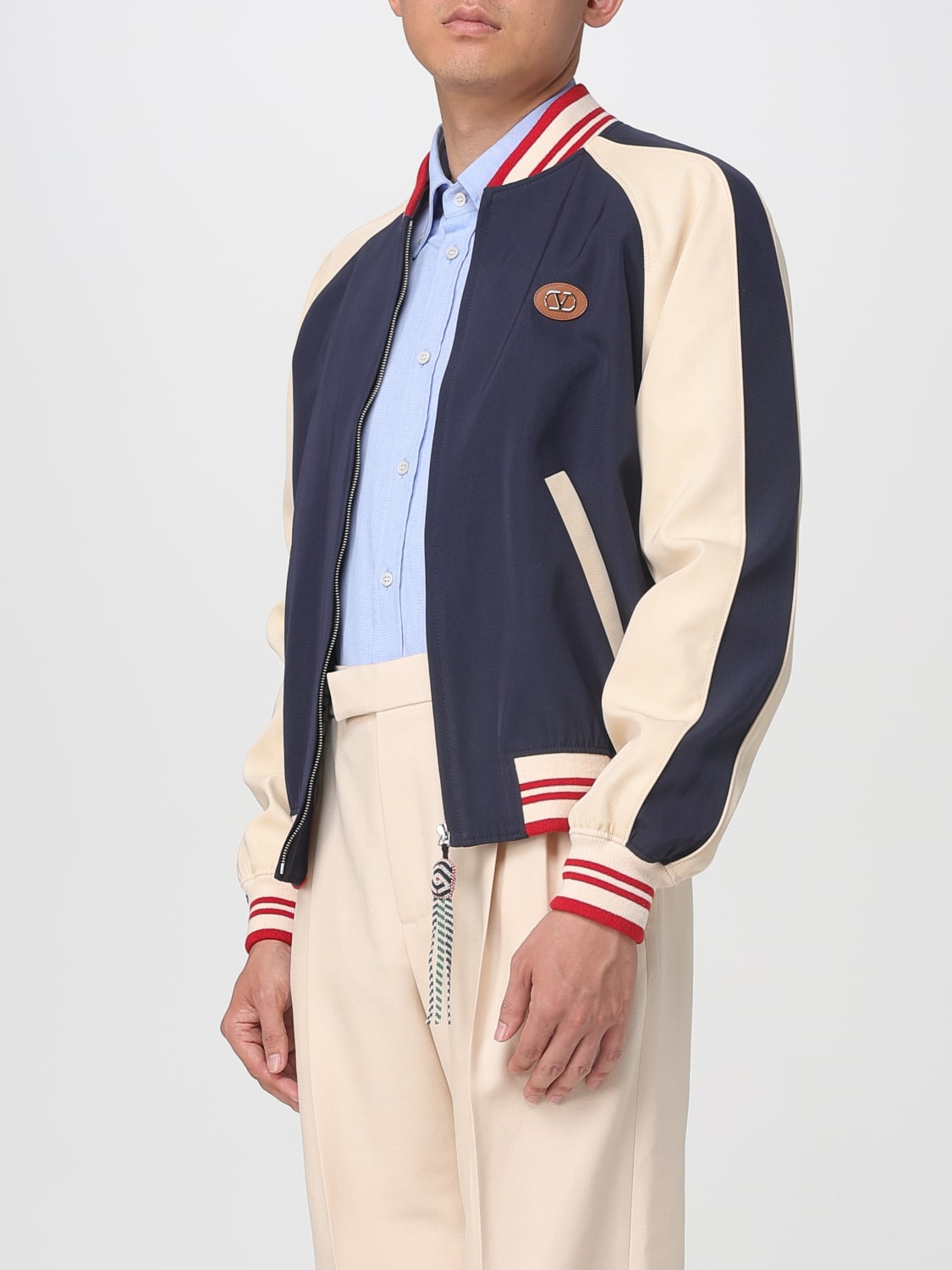 VALENTINO JACKET: Jacket men Valentino, Blue - Img 4