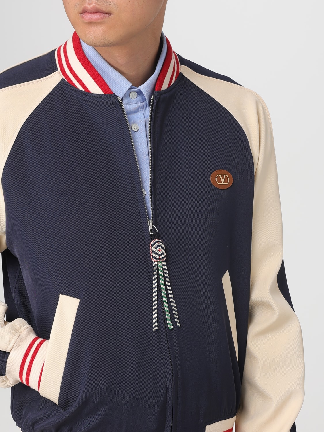 VALENTINO JACKET: Jacket men Valentino, Blue - Img 5