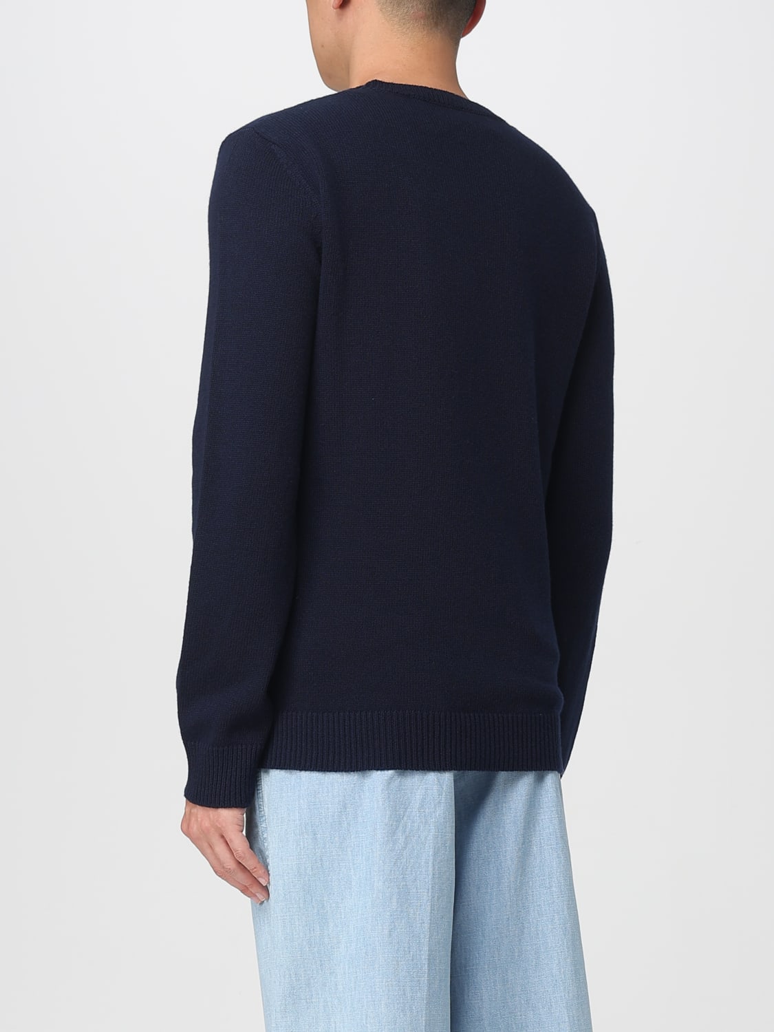 VALENTINO SWEATER: Sweater men Valentino, Blue - Img 2