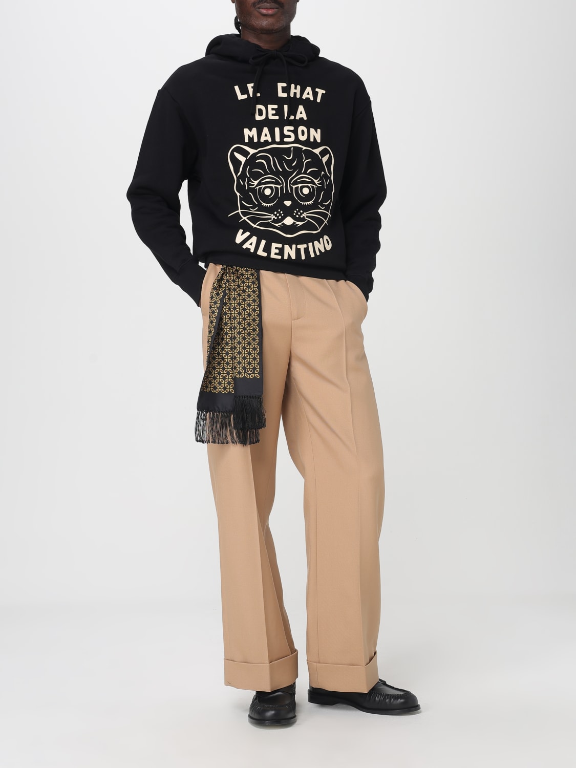 VALENTINO SWEATSHIRT: Sweatshirt men Valentino, Black - Img 2