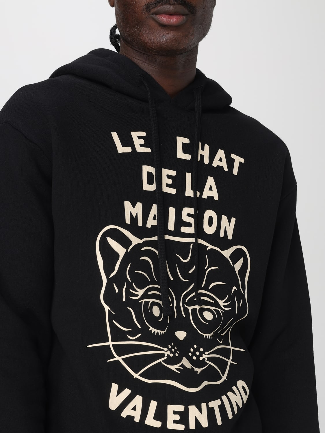 VALENTINO SWEATSHIRT: Sweatshirt men Valentino, Black - Img 5