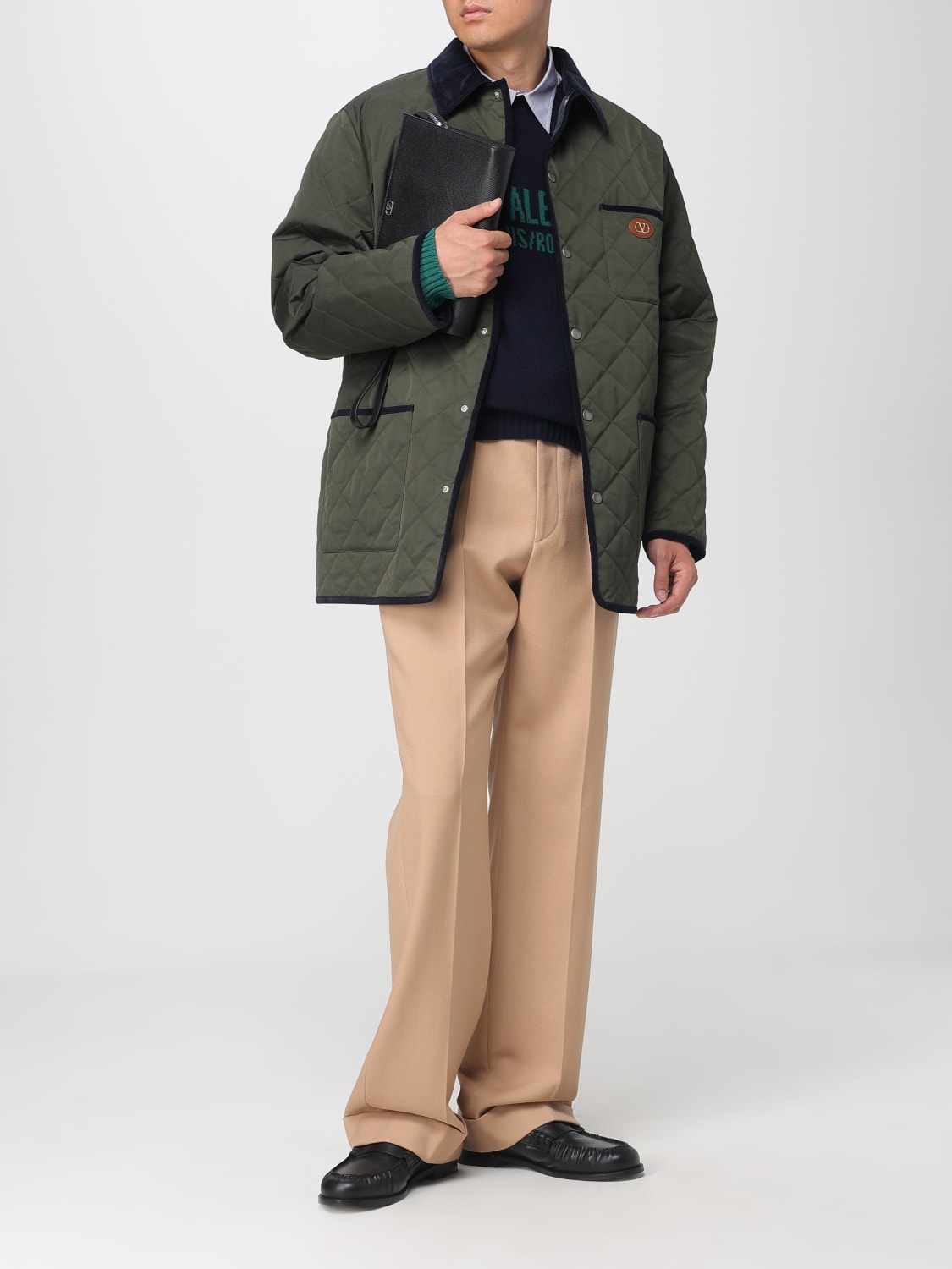 VALENTINO SHIRT: Shirt men Valentino, Gnawed Blue - Img 2